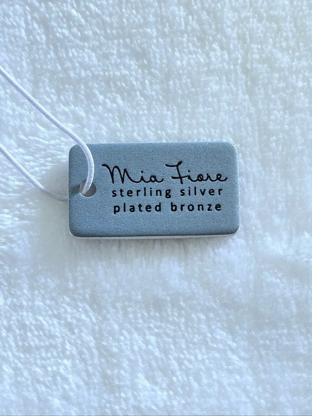 Mia Fiore Stationary Silver🤍 Open Clovers🍀 Necklace - NWT